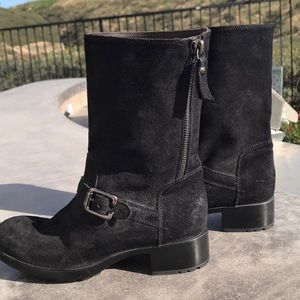 AGL suede booties